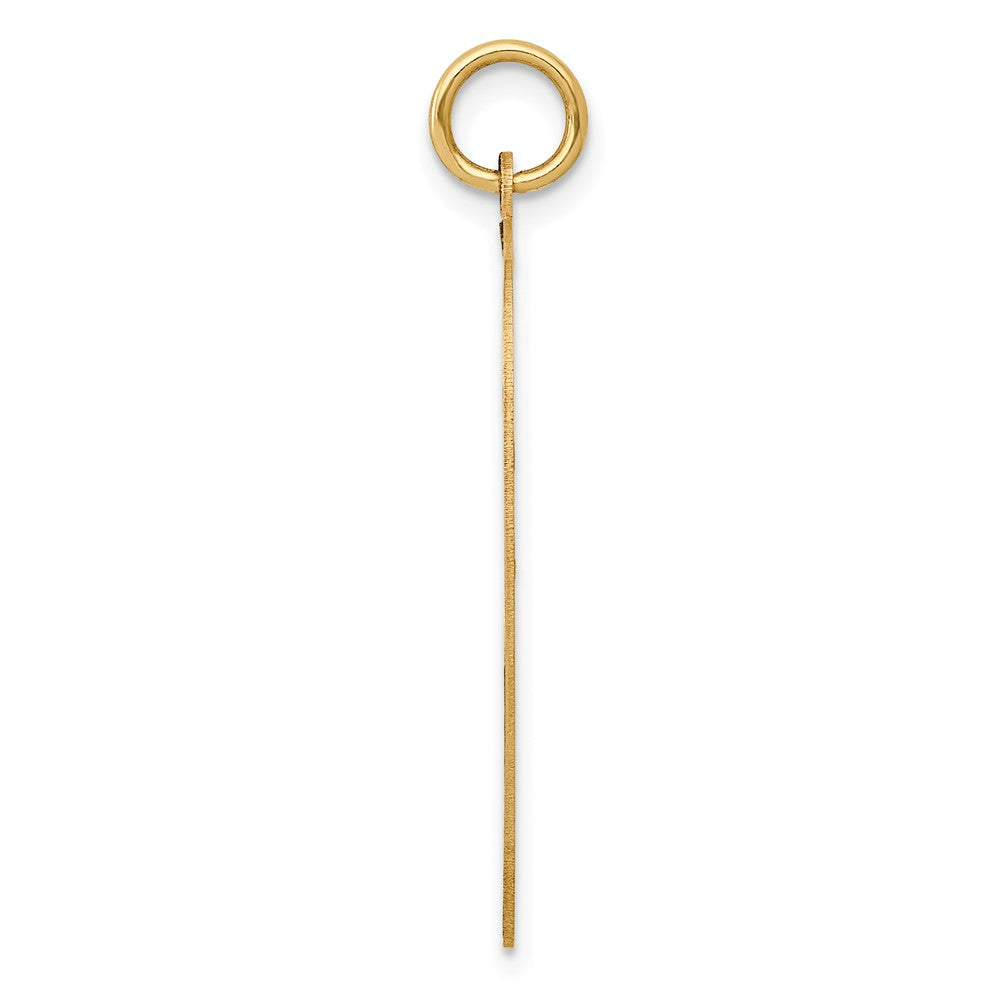 Gold Break-a-part Heart Charm
