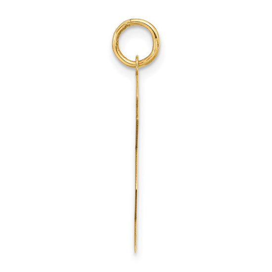 Gold Break-a-part Heart Charm