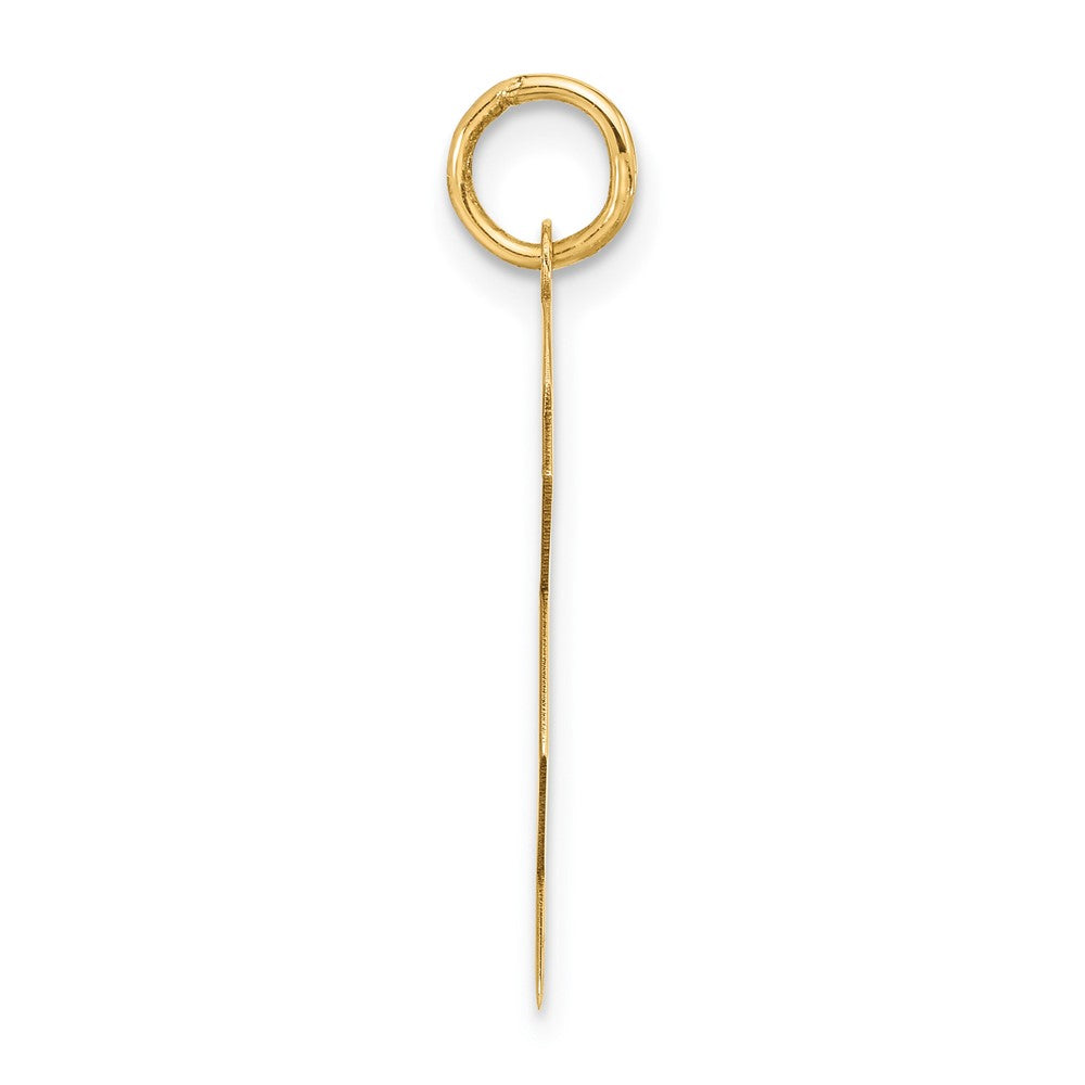 Gold Break-a-part Heart Charm