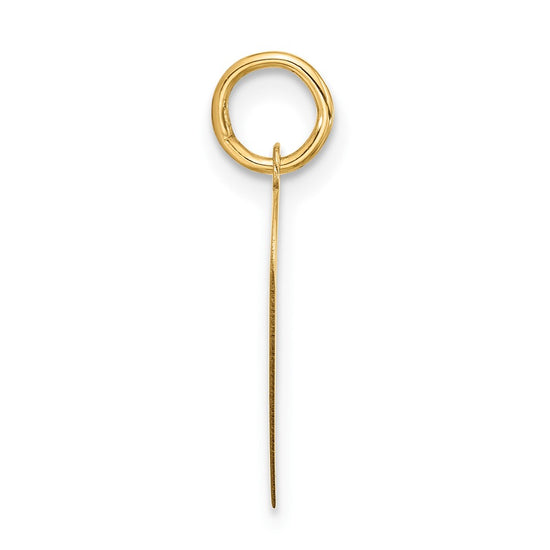 Gold Break-a-part Heart Charm