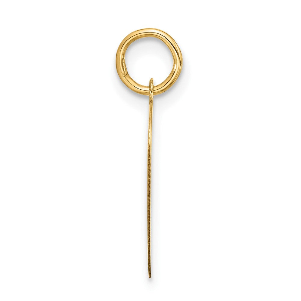 Gold Break-a-part Heart Charm