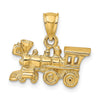 Gold Polished Travel Pendants