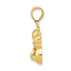Gold Polished Cat Pendants