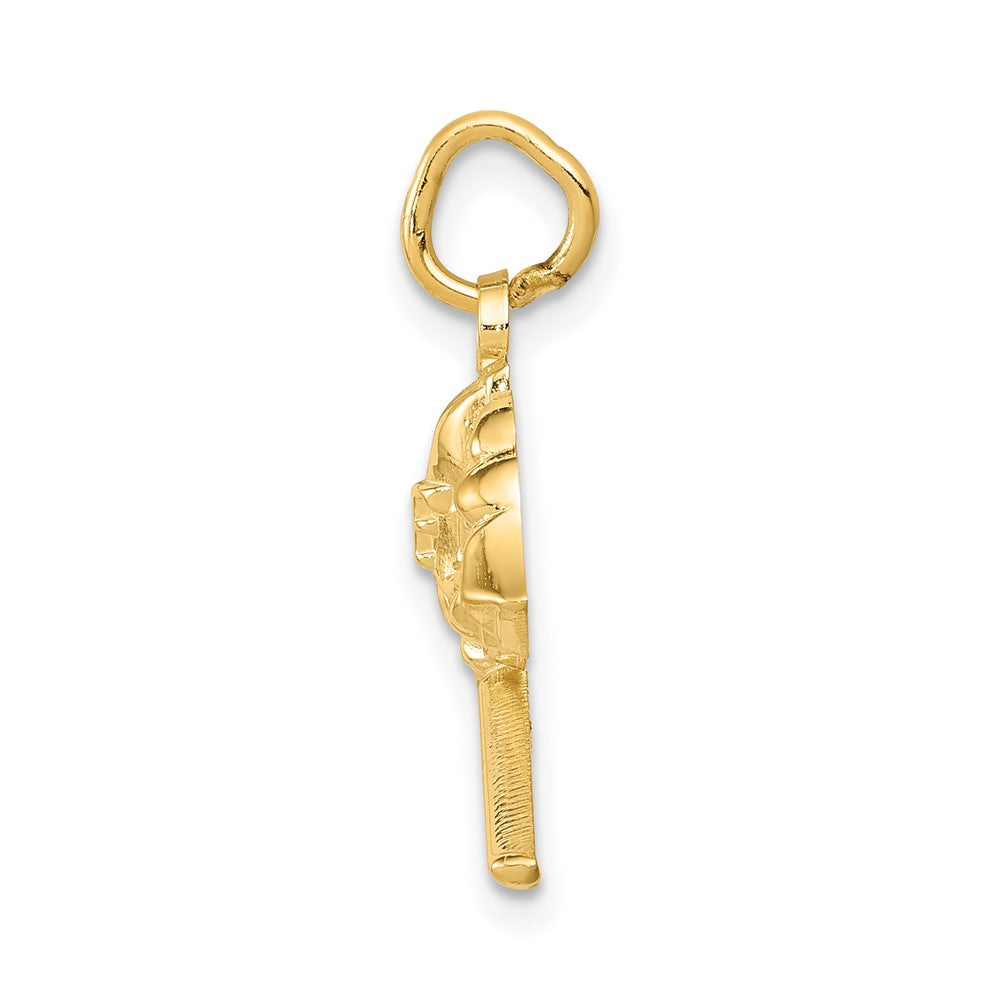 Gold Polished First Responder Pendants