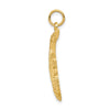 Gold Polished Reptile Pendants