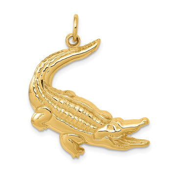 Gold Polished Reptile Pendants