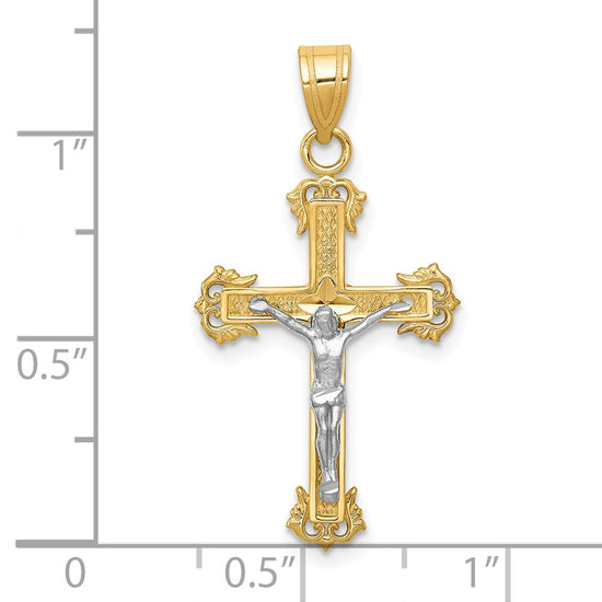 Gold INRI Crucifix Pendants