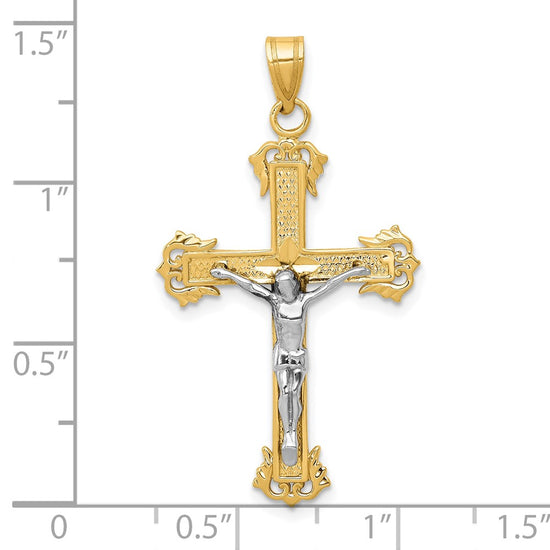 Gold INRI Crucifix Pendants