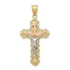 Gold INRI Crucifix Pendants