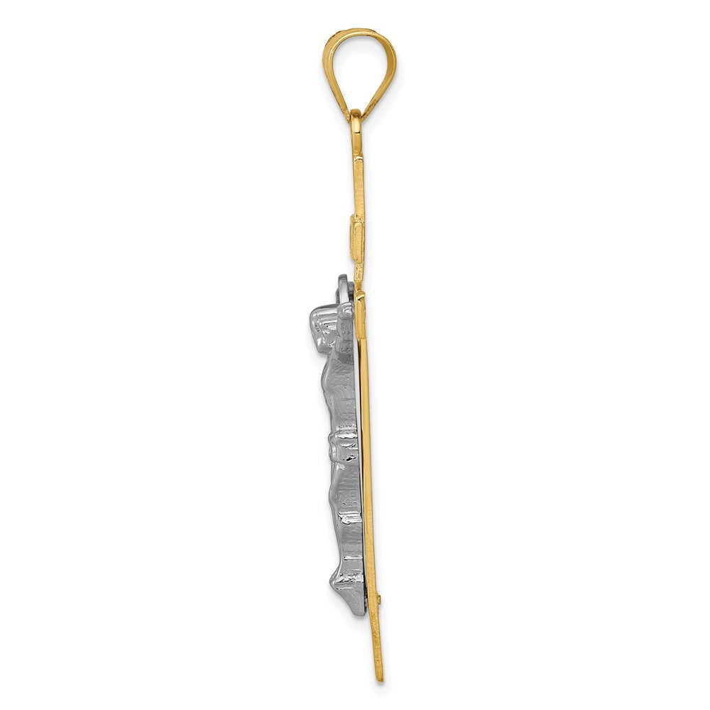 Gold INRI Crucifix Pendants