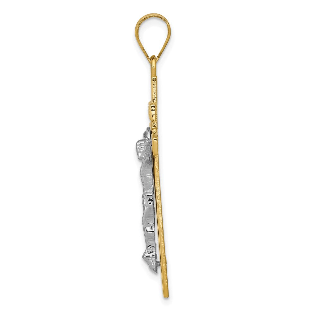 Gold INRI Crucifix Pendants