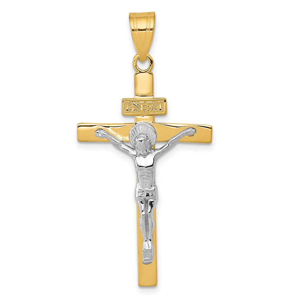 Gold INRI Crucifix Pendants