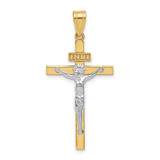 Gold INRI Crucifix Pendants