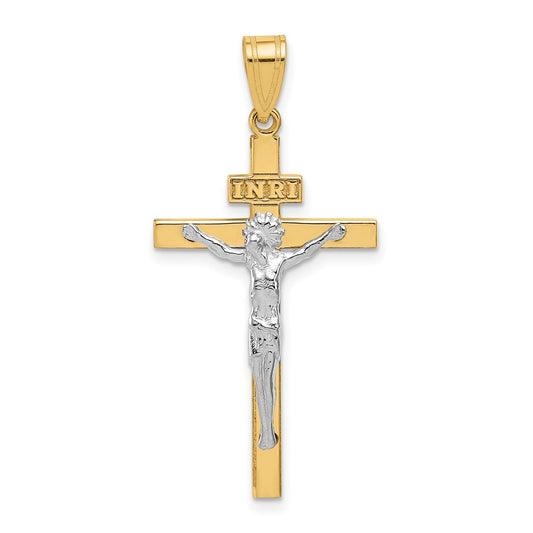 Gold INRI Crucifix Pendants
