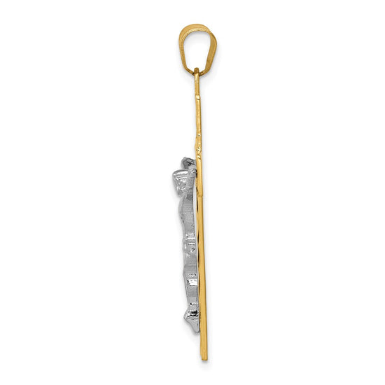 Gold Crucifix Pendant