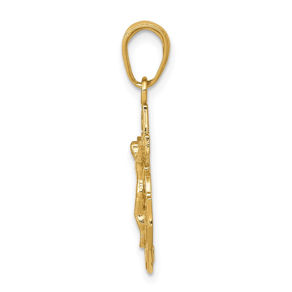 Gold Mariner Crucifix Pendants