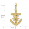 Gold Mariner Crucifix Pendants