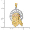 Gold Faces of Jesus Pendants