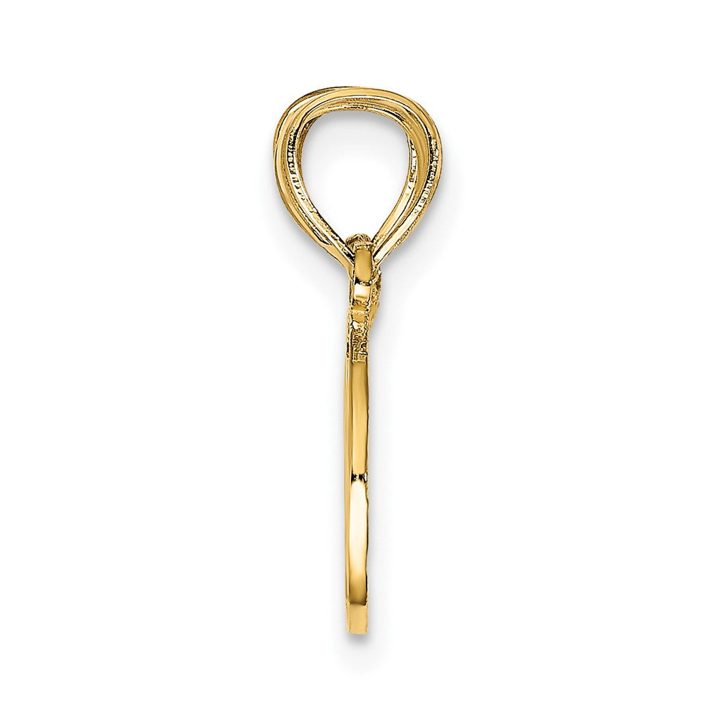 Gold Break-apart Cut-out BEAST FRIENDS Pendant