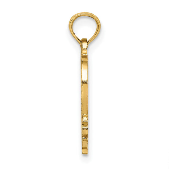 Gold Polished Mom Pendants