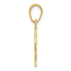 Gold Polished Medical Pendants