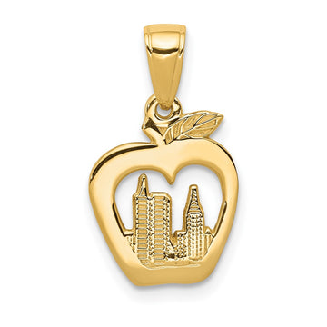 Gold Polished New York Pendants