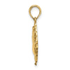 Gold Polished Bowling Pendants