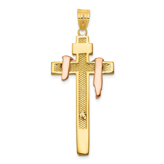 Gold INRI Cross Pendants