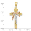 Gold INRI Cross Pendants