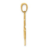 Gold Polished Clover Pendants