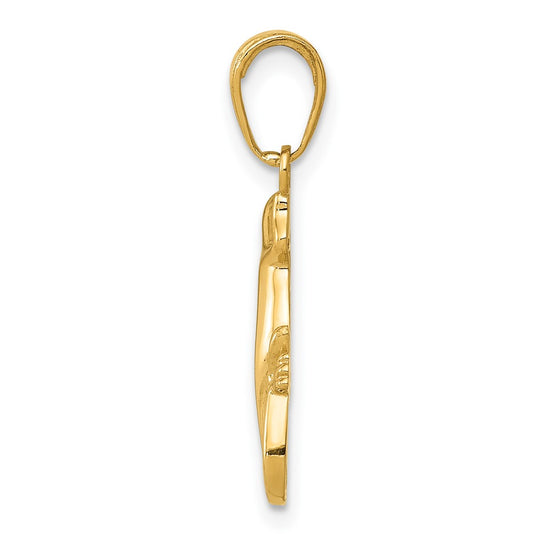 Gold Polished Reptile Pendants