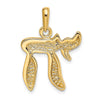 10k Chai Pendant