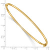 10k Hinged Bangle Bracelet