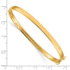 Gold Polished Flat Hinged Bangles