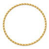 Gold Twisted Slip-on Bangles