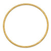 10k 2.5mm Grooved Slip-on Bangle