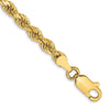 Gold (10K & 14K) Semi-Solid Diamond-Cut Rope Chains