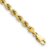 Gold (10K & 14K) Semi-Solid Diamond-Cut Rope Chains