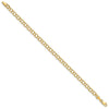 10k Double Link Charm Bracelet