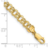 Gold Heavy Double Link Charm Bracelets