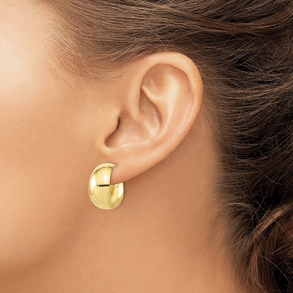10k Small Hoop Earrings