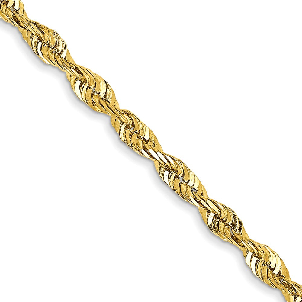 Gold (10K & 14K) Ultra Diamond-Cut Rope Chain