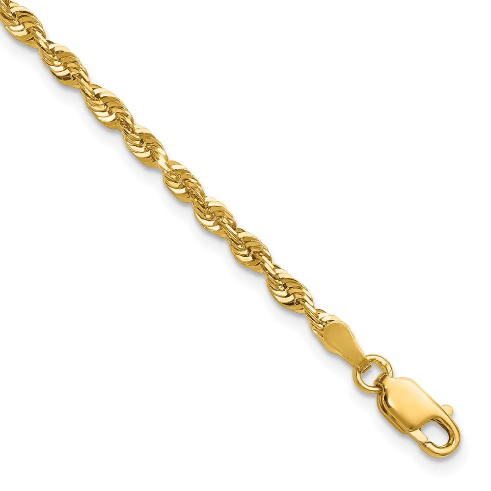 Gold (10K & 14K) Ultra Diamond-Cut Rope Chain