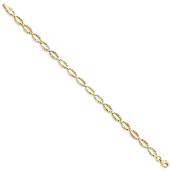 Gold Polished Fancy Bracelets