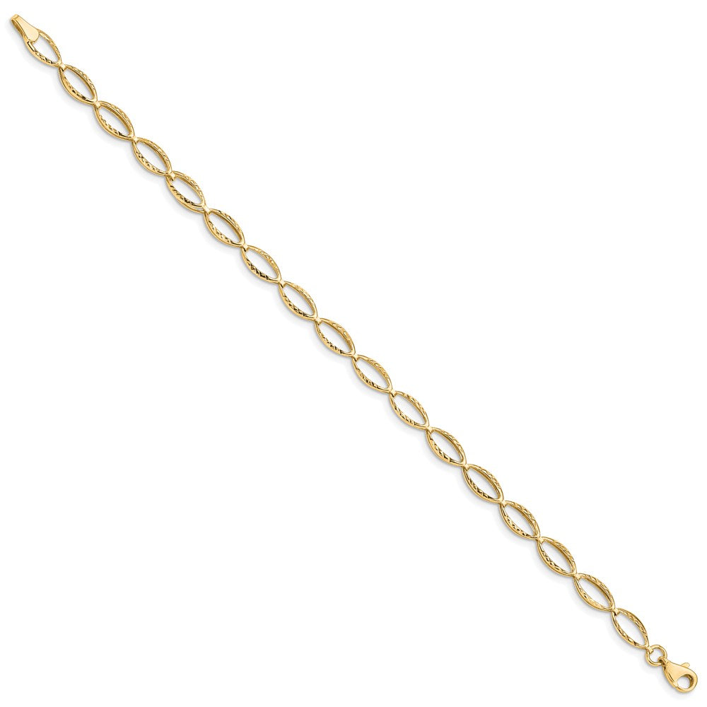 Gold Polished Fancy Bracelets