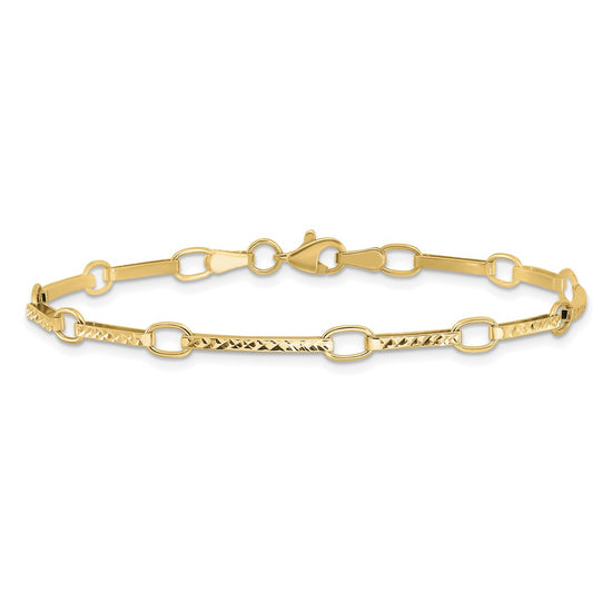 Gold Polished Fancy Bracelets