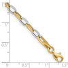 Gold Polished Fancy Link Bracelets