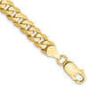 Gold (10K & 14K) Flat Beveled Curb Chains
