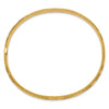 Gold Florentine Engraved Hinged Bangles
