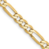 Gold (10K & 14K) Flat Figaro Chain